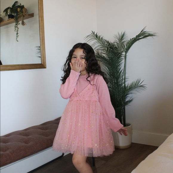 Pink Estrella Sweater Dress - Picture 2 of 2